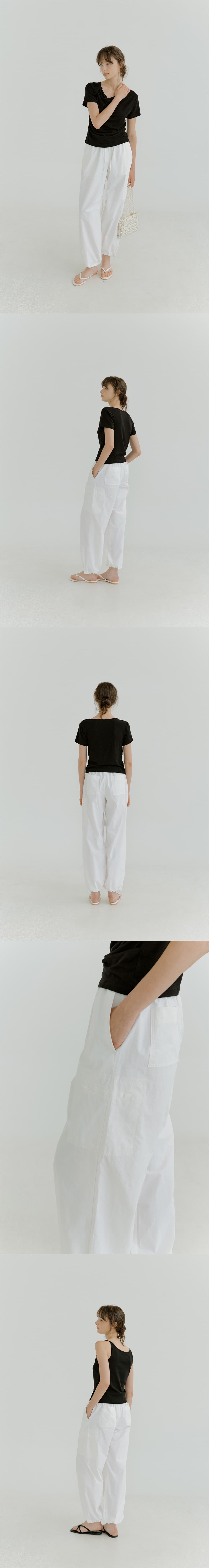 parachute pants (ivory) orc 6063 — vue 6