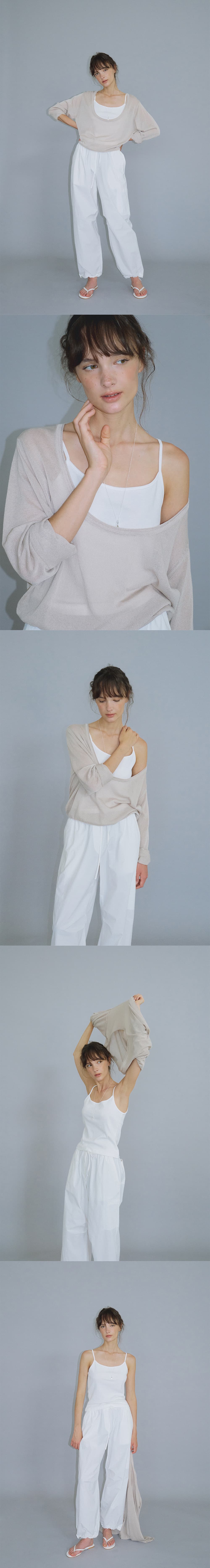 deep u-neck knit (mint grey) orc 6066 — vue 7