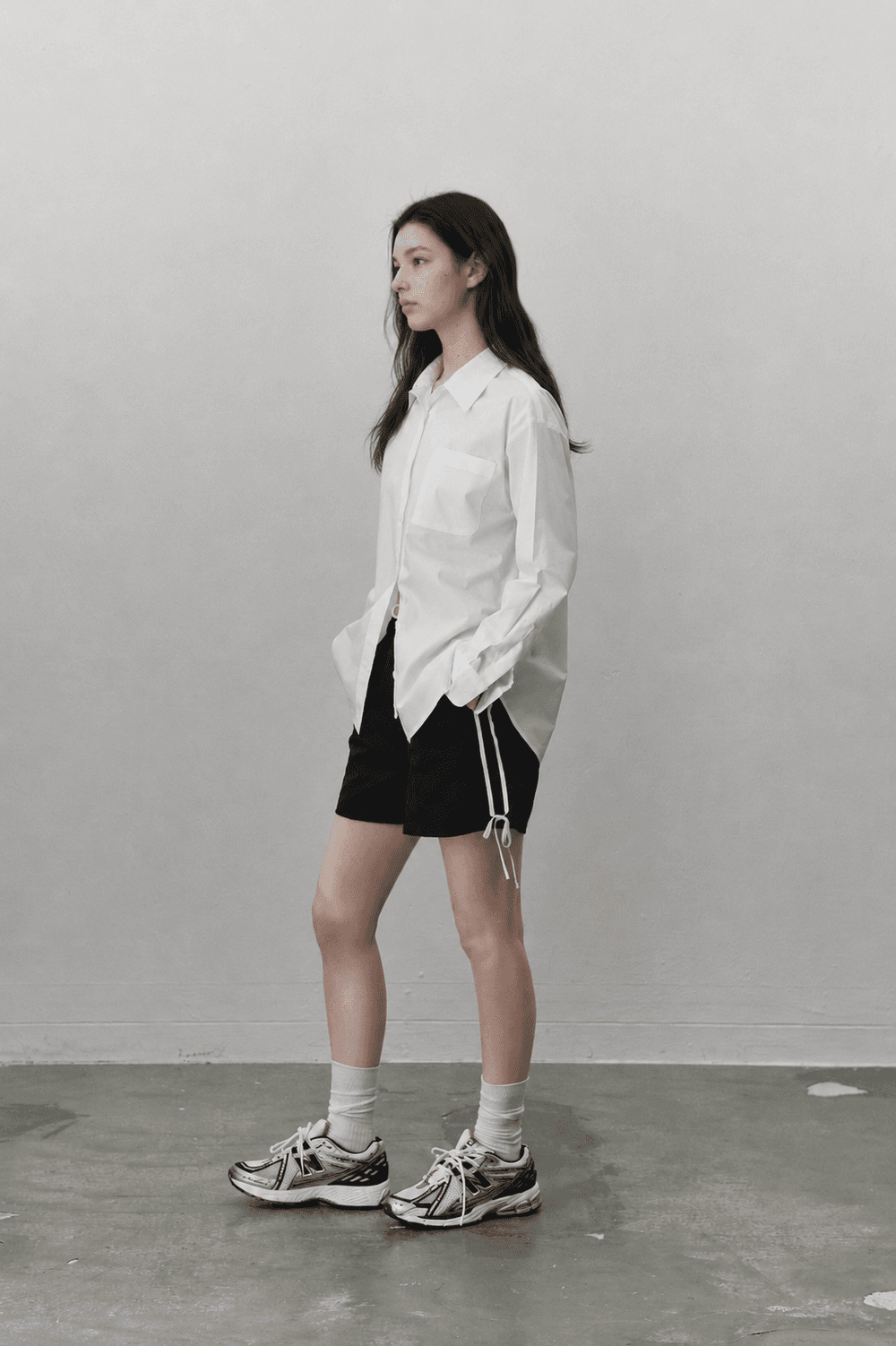 Supima cotton daddy shirts - White — vue 4