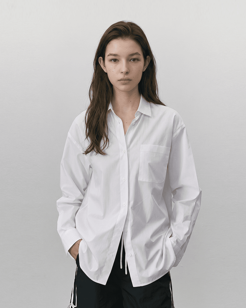 Supima cotton daddy shirts - White