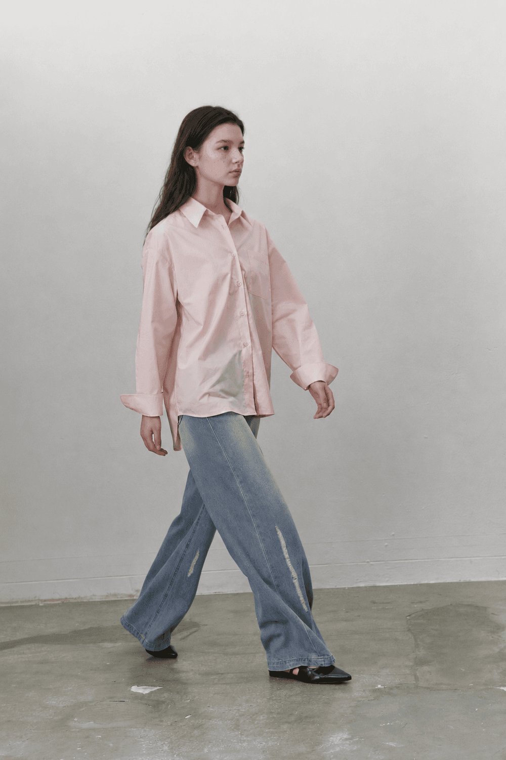 Supima cotton daddy shirts - Pink — vue 8
