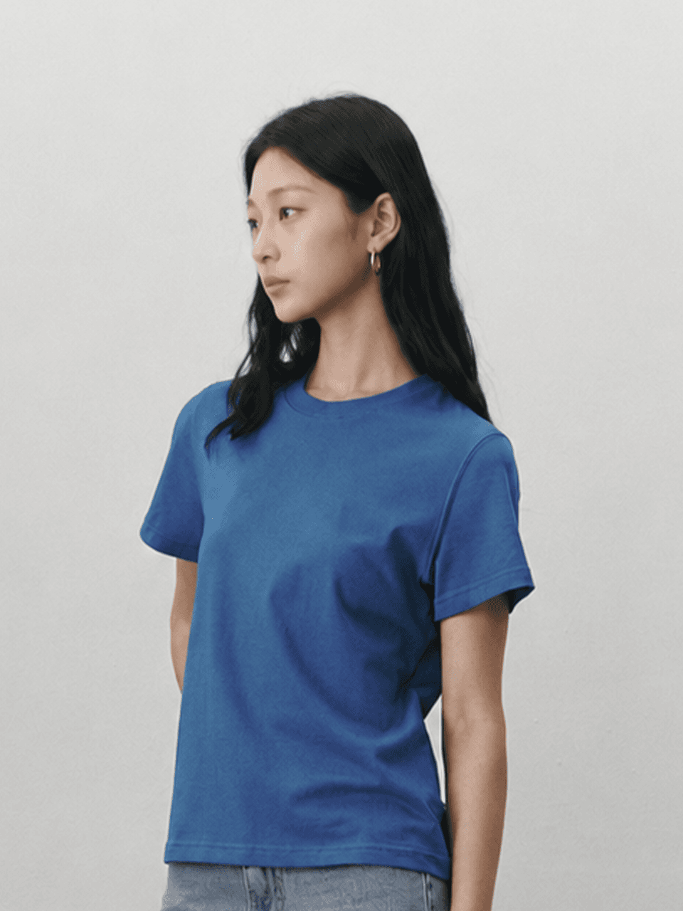 Supima cotton standard T shirts - Blue