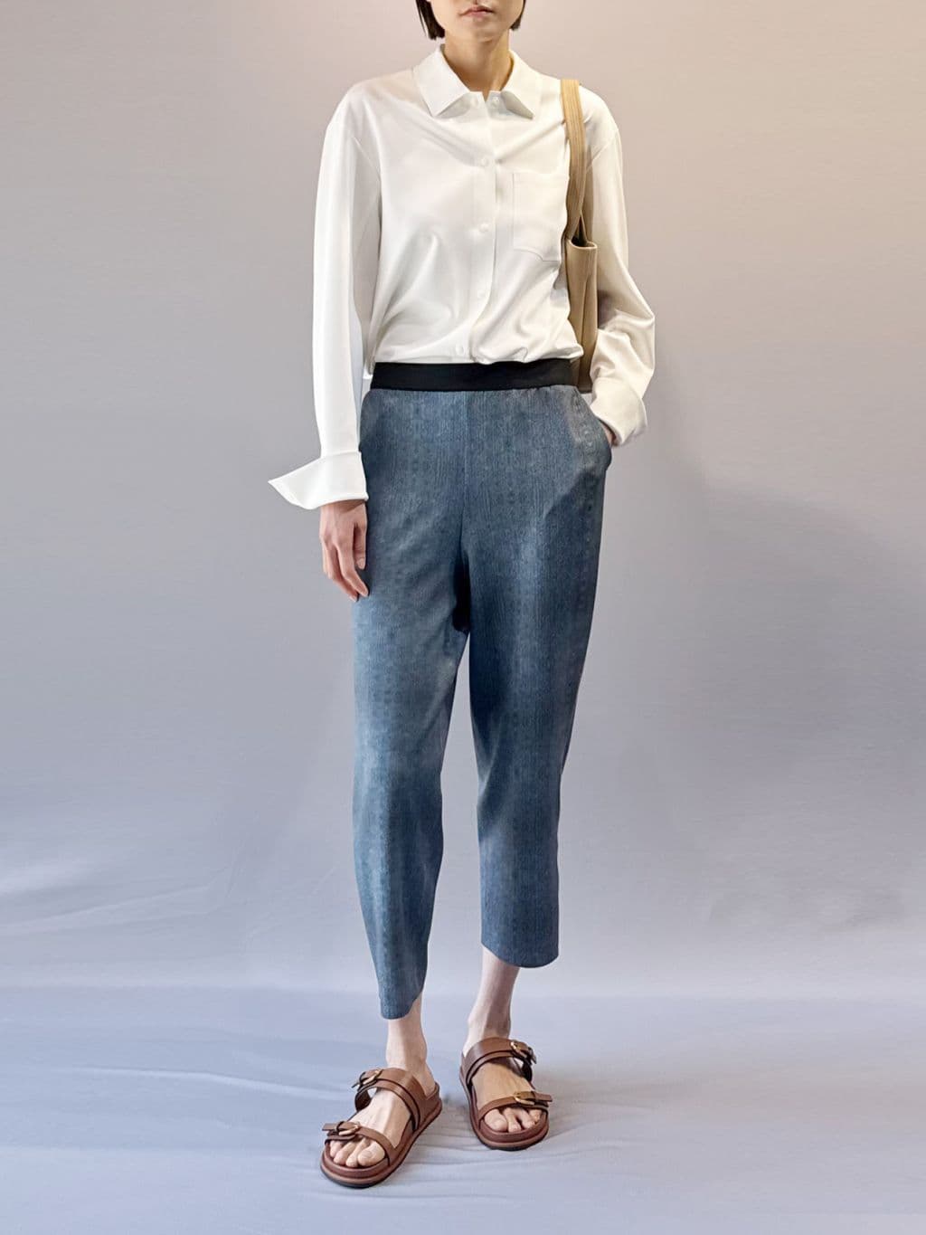 Airless Denim Pants (Blue) — vue 3