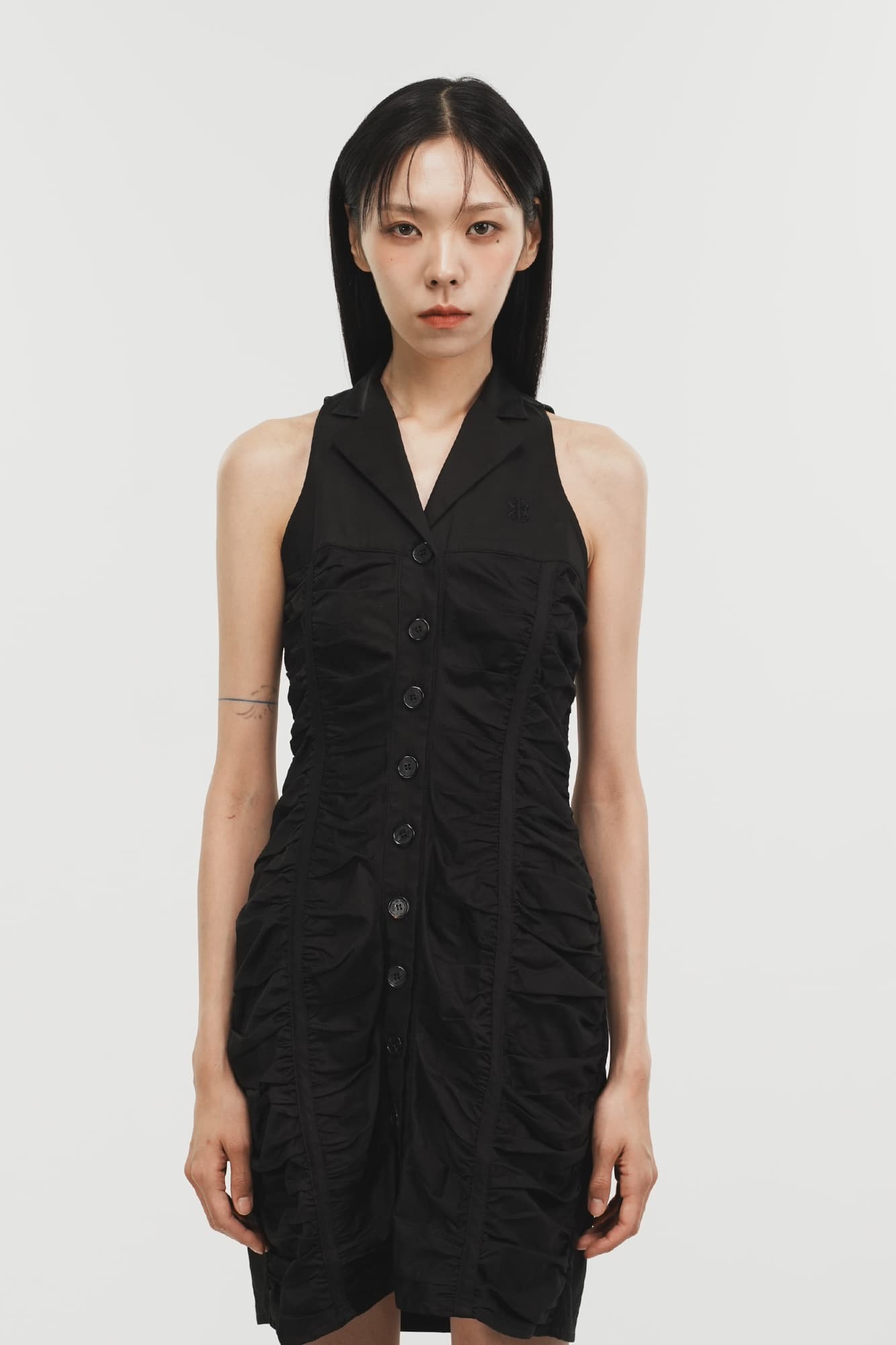 Shirring Mini Dress — vue 2