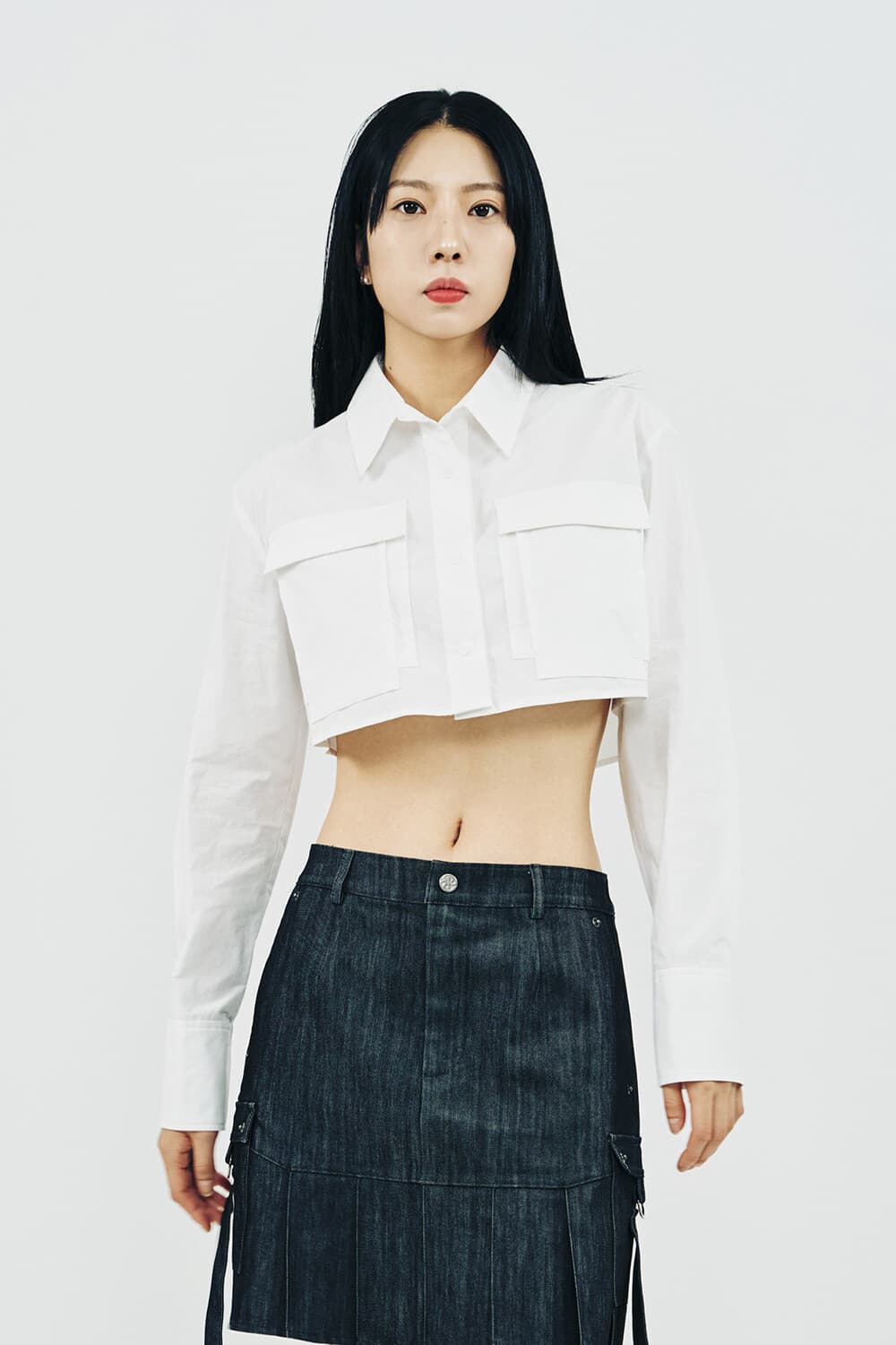 Pocket Crop Shirt