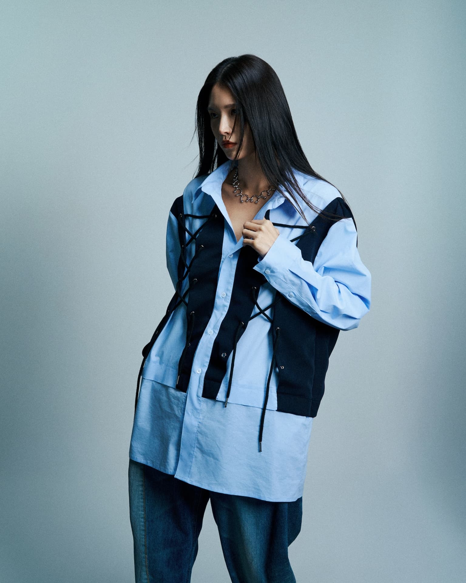 [Pegleg X Phenomenonseeper] Corset Dress Shirt — vue 2