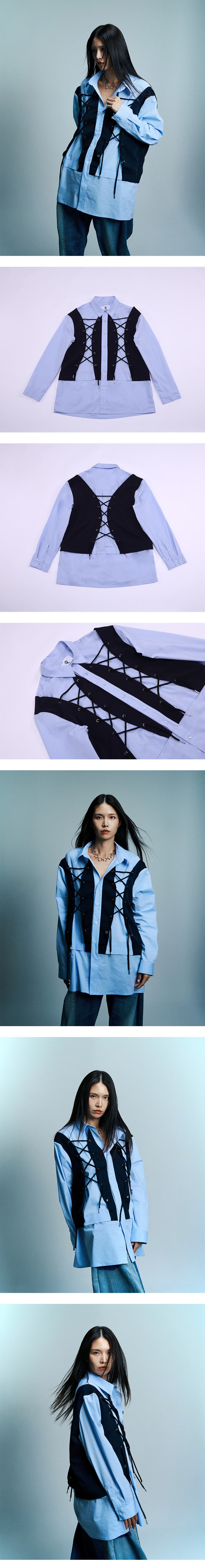 [Pegleg X Phenomenonseeper] Corset Dress Shirt — vue 3