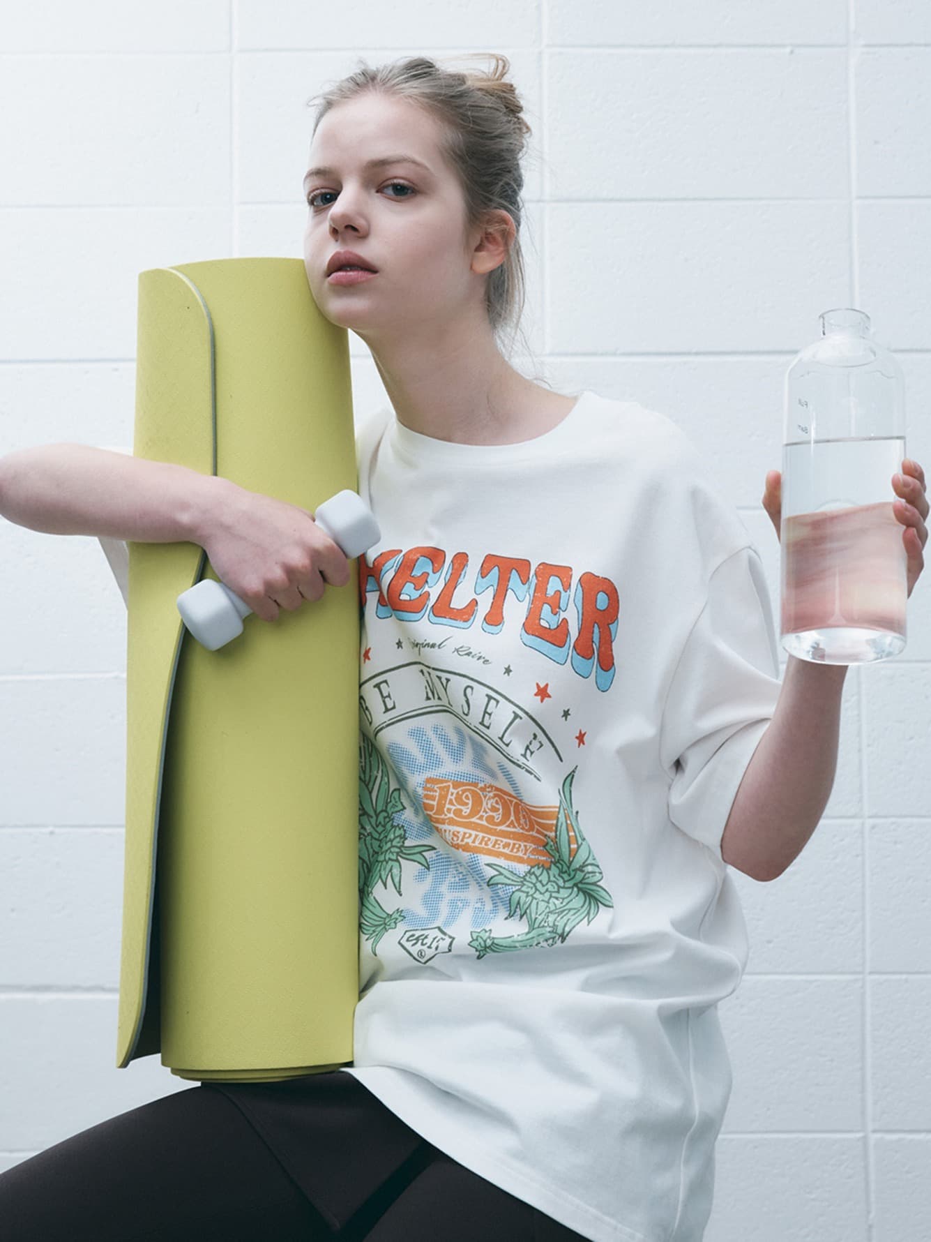 Shelter Graphic T-shirt in White