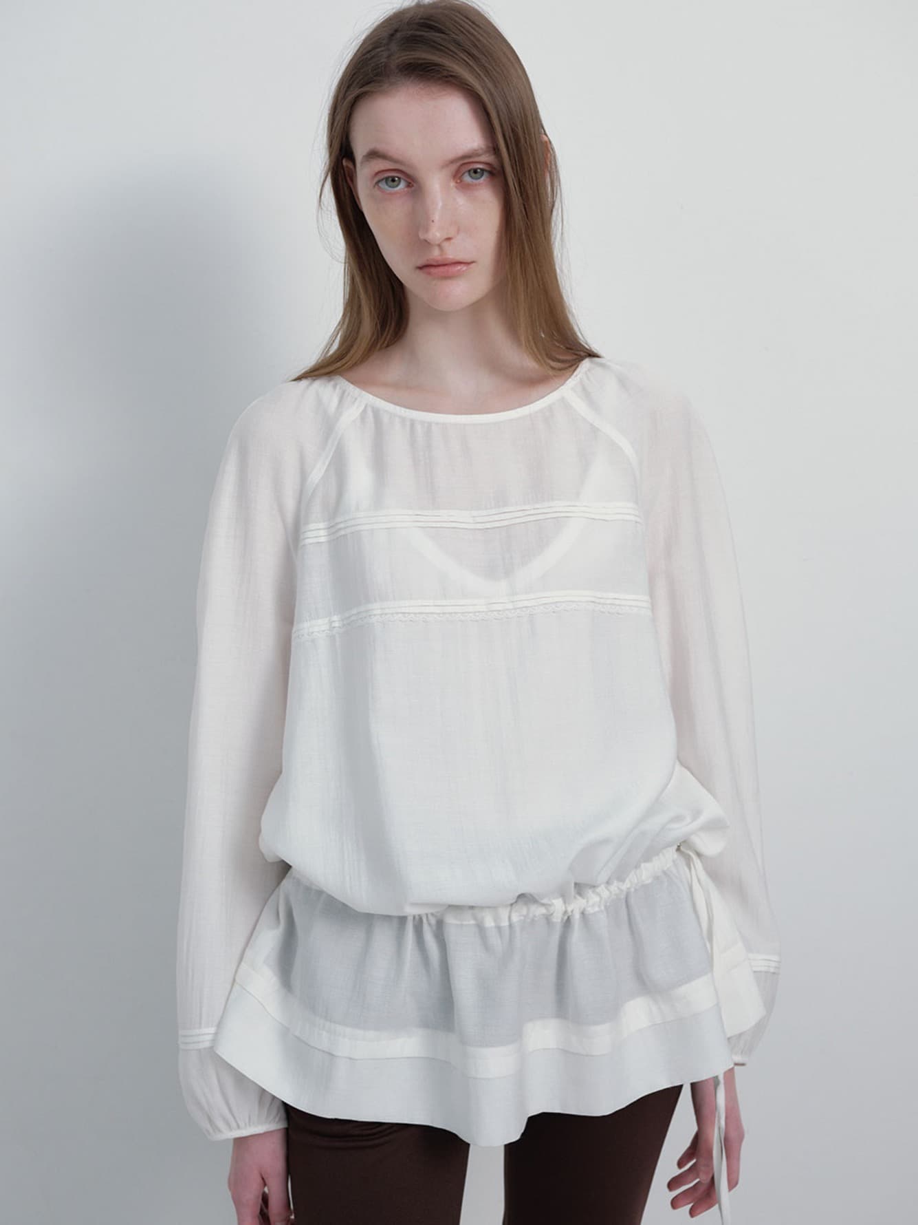 Pintuck Detail Blouse
