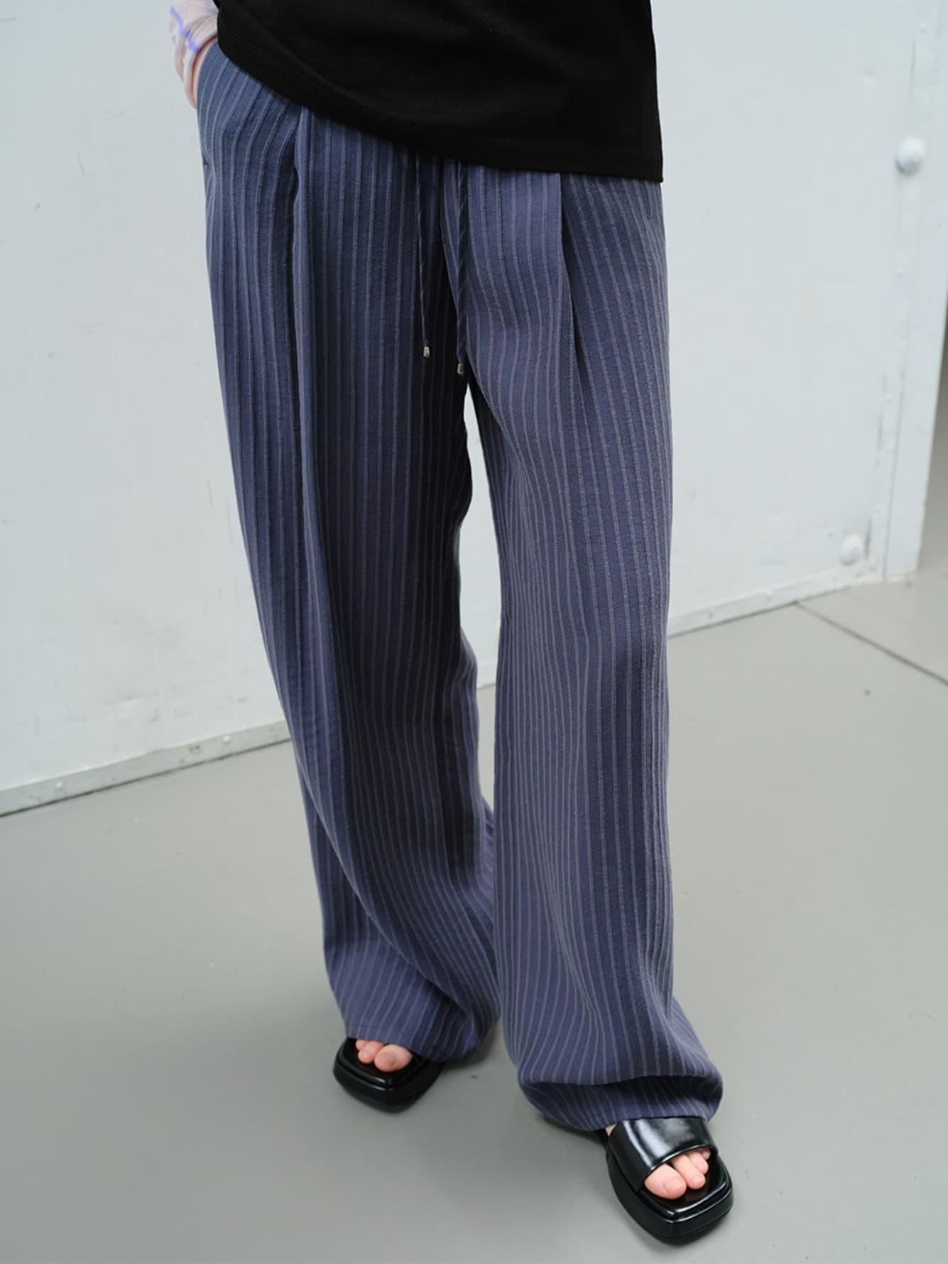 Stripe Banding Pants