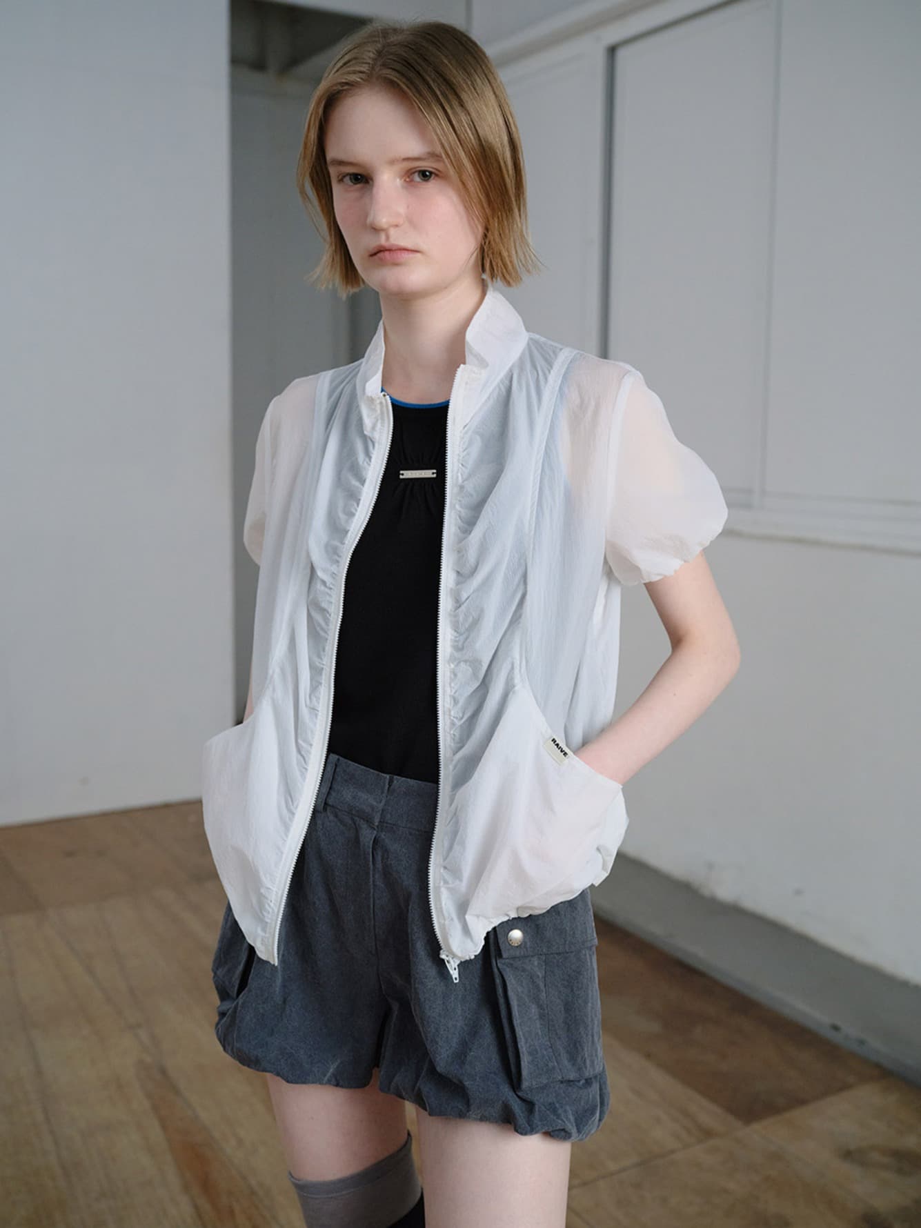 2Way Half Sleeve Windbreaker — vue 1