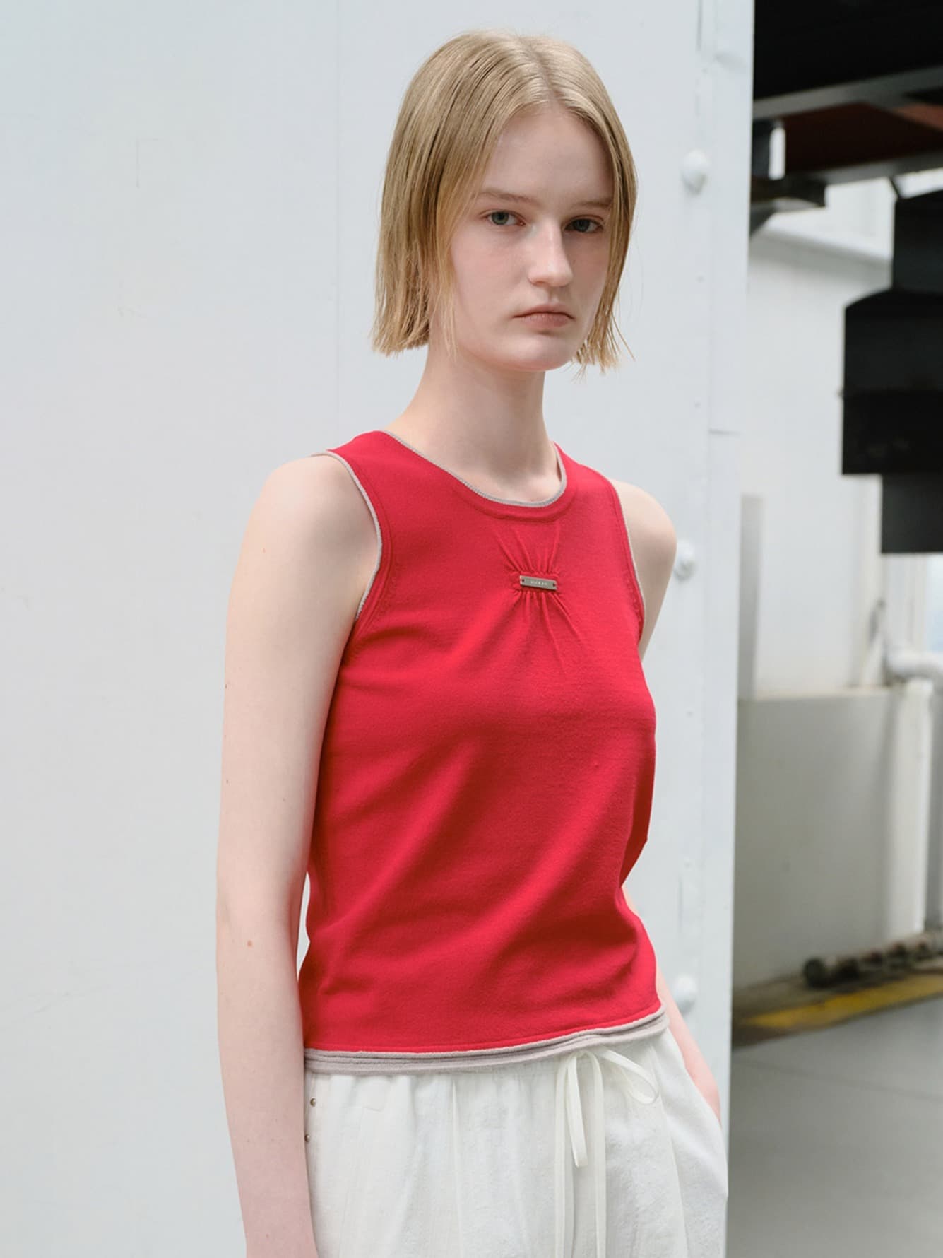 Layered Sleeveless Knit