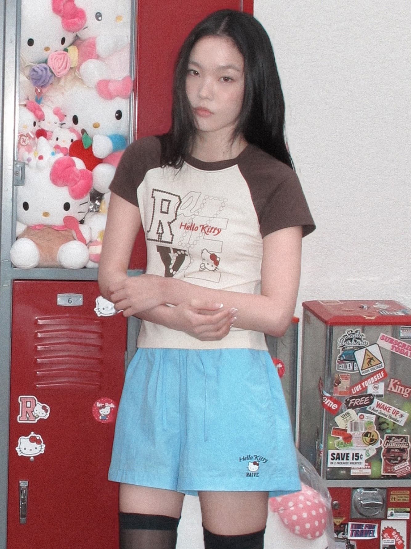 RAIVE X HELLO KITTY Shorts