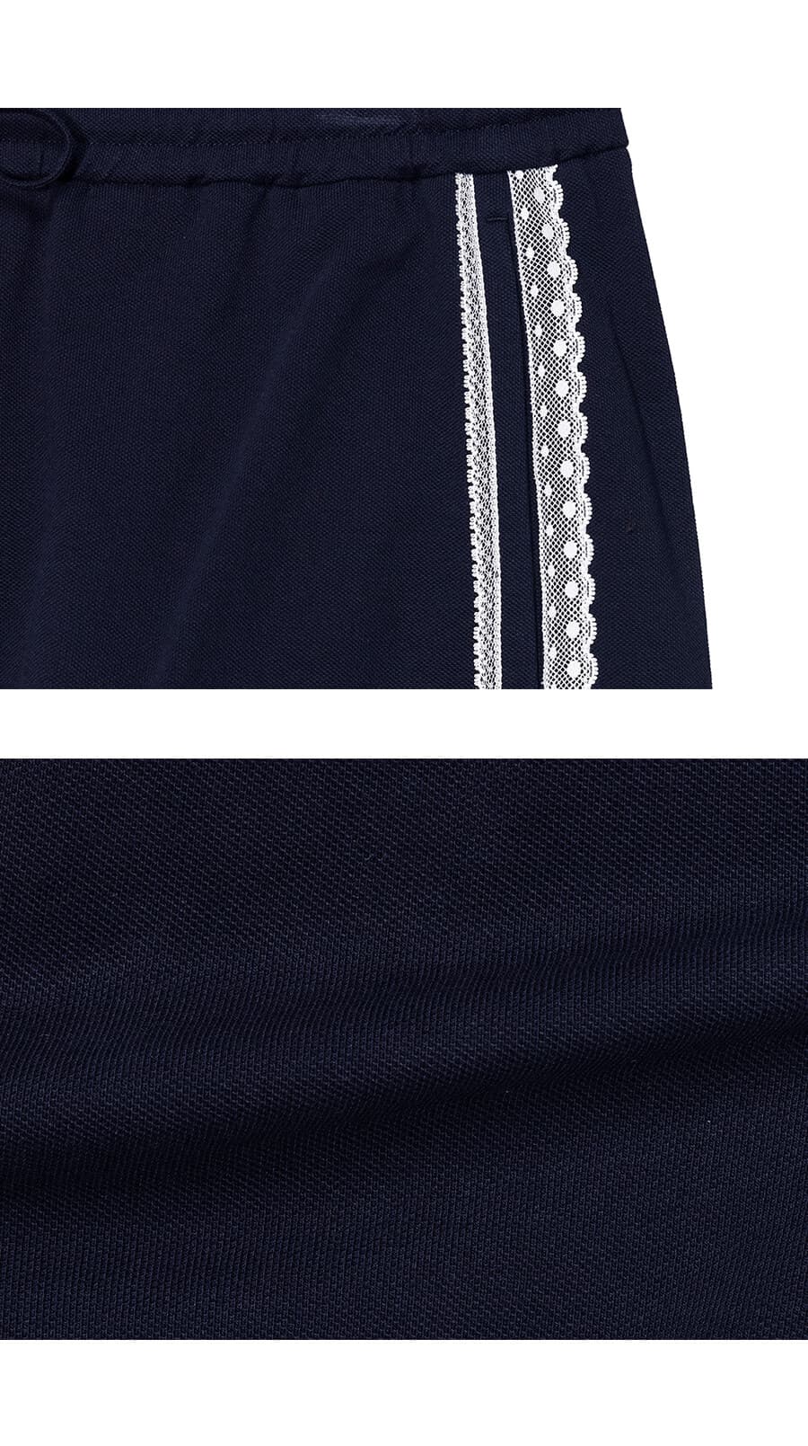 Lace Detail Track Shorts — vue 9