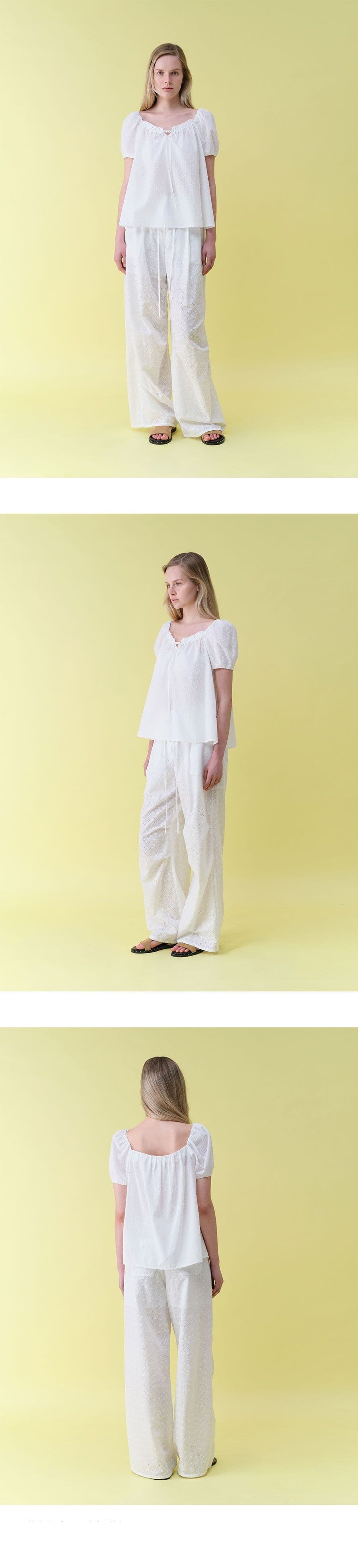 Shirring Flare Blouse — vue 7