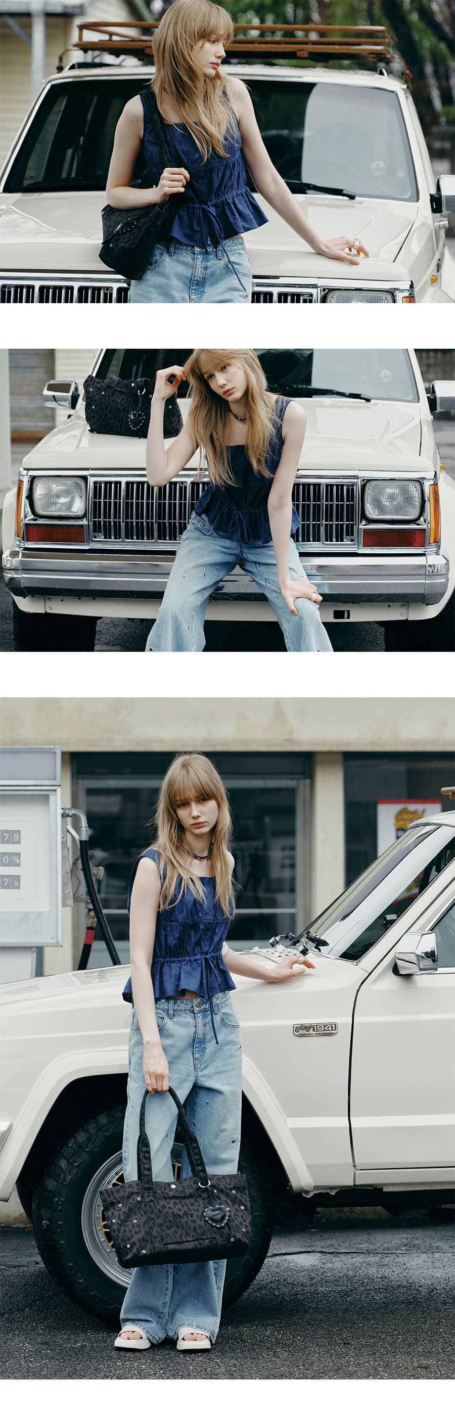 Floral Eyelet Sleeveless Blouse — vue 4