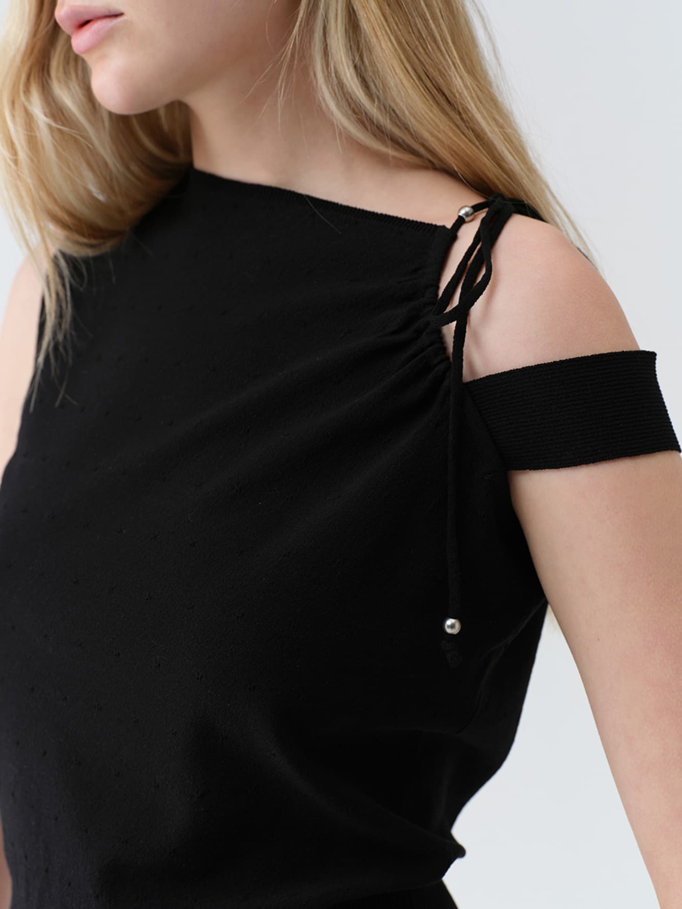 Shoulder Strap Detail Knit — vue 2
