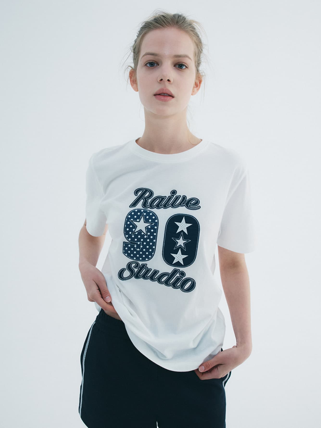 Raive 90 Embroidered T-shirts — vue 2
