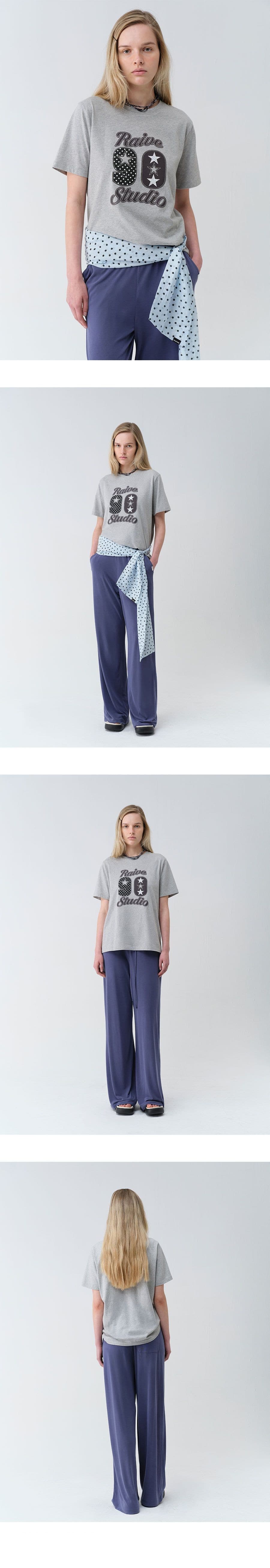 Raive 90 Embroidered T-shirts — vue 6