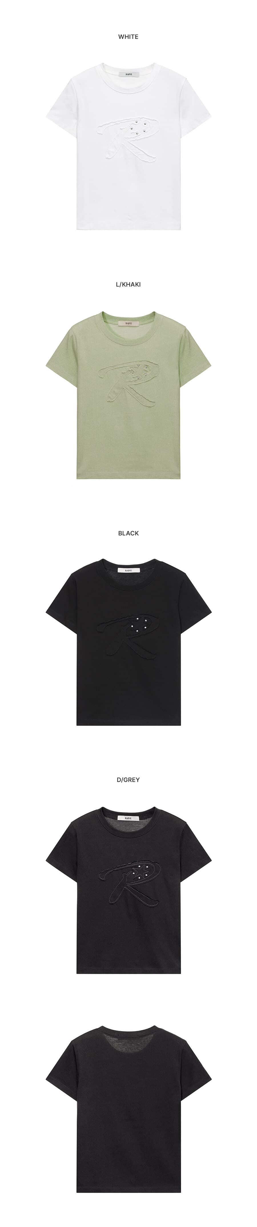 RAIVE Logo T-shirts — vue 8