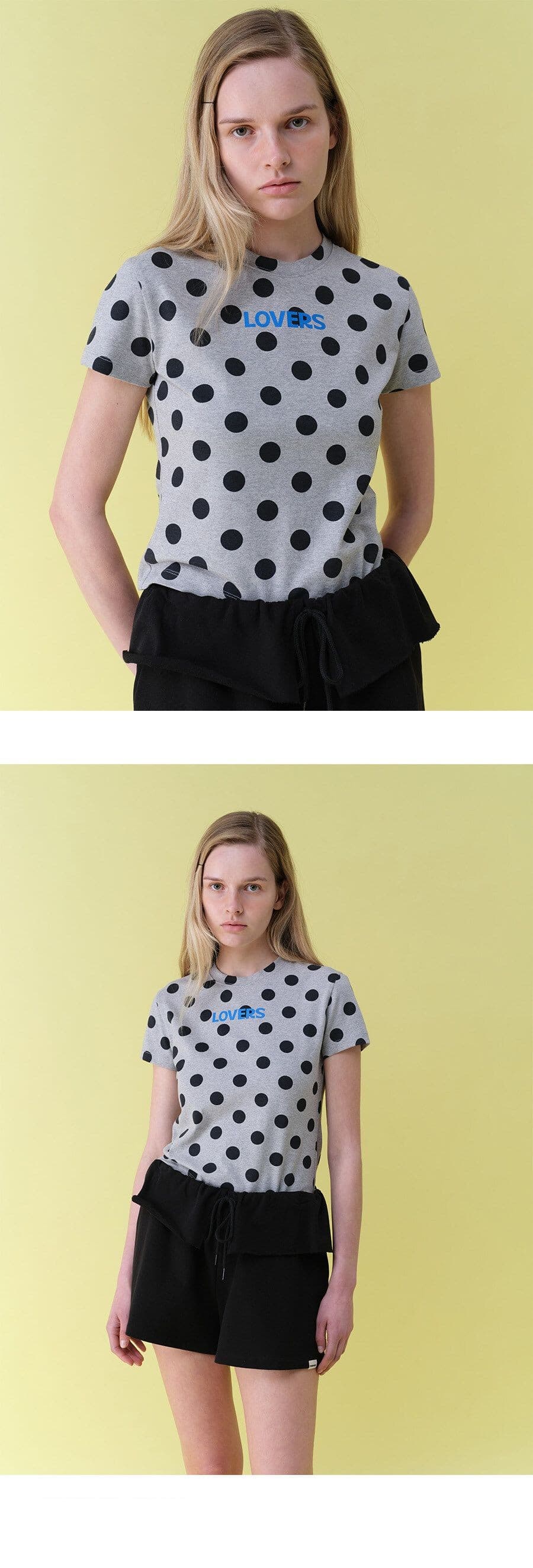 Dot Lovers Print T-shirts — vue 6
