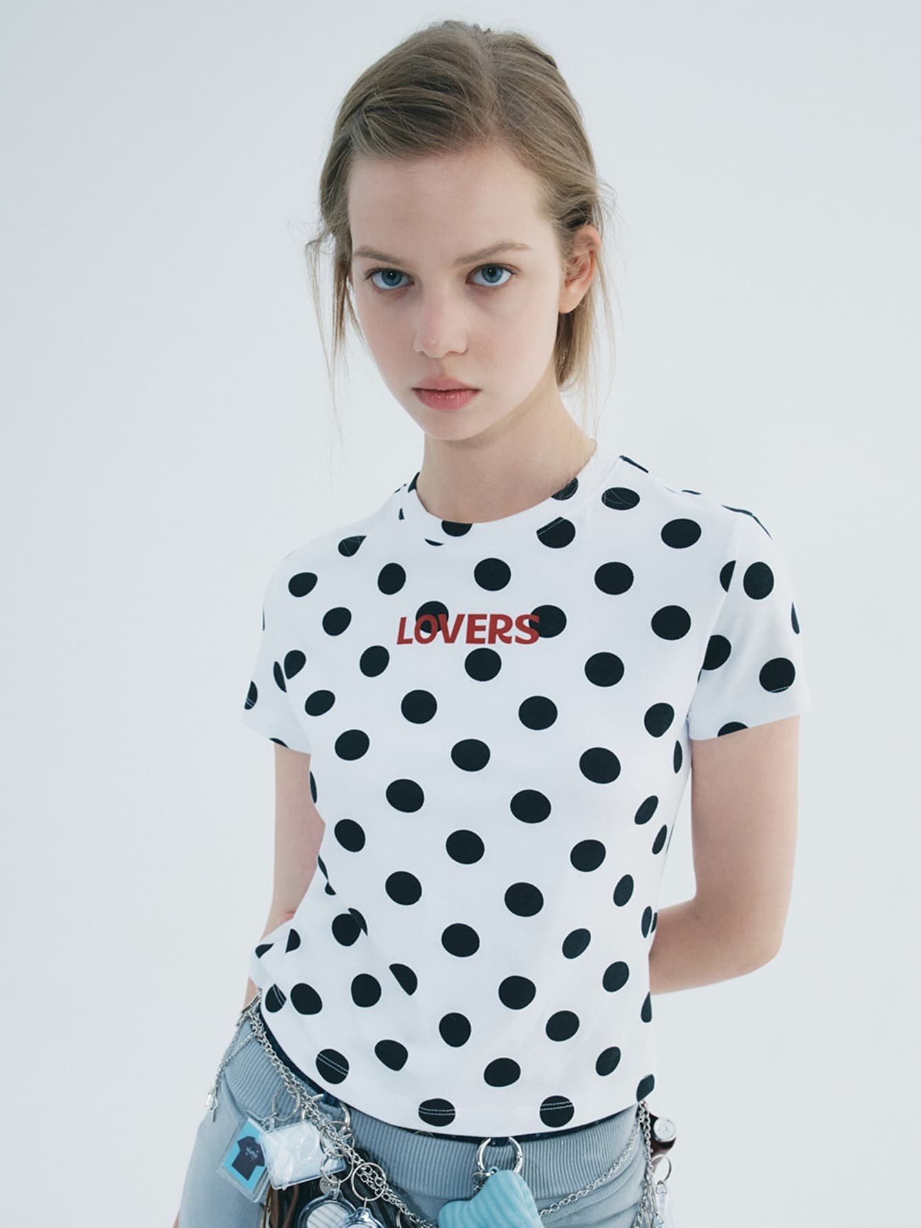 Dot Lovers Print T-shirts
