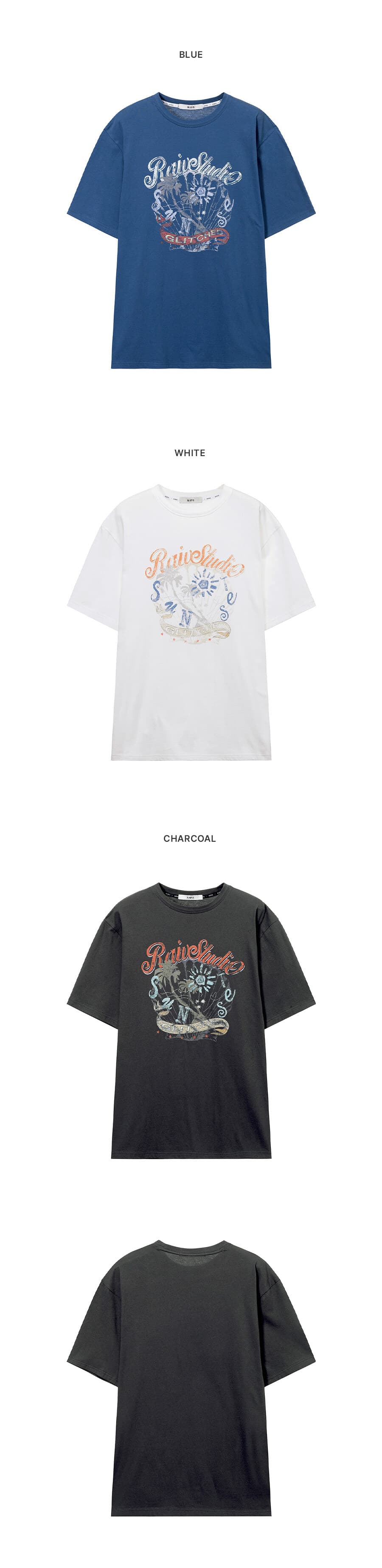 Sunset Graphic T-shirts — vue 8