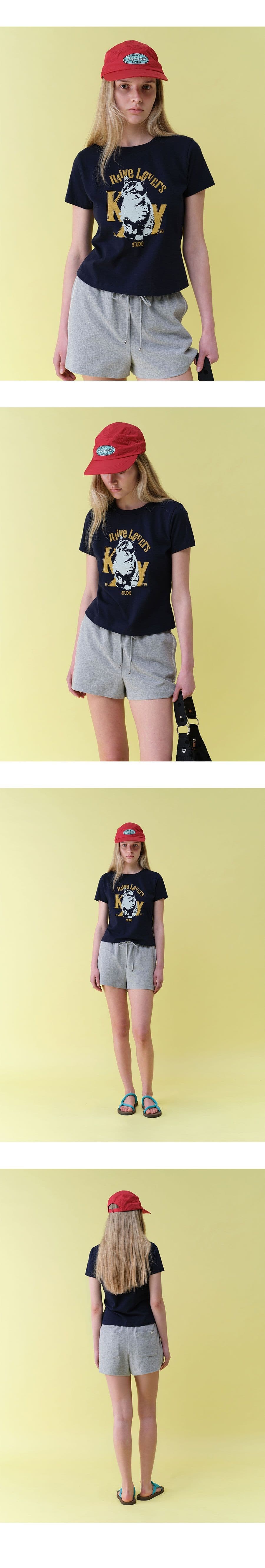 New Raive Cat Graphic T-shirts — vue 5