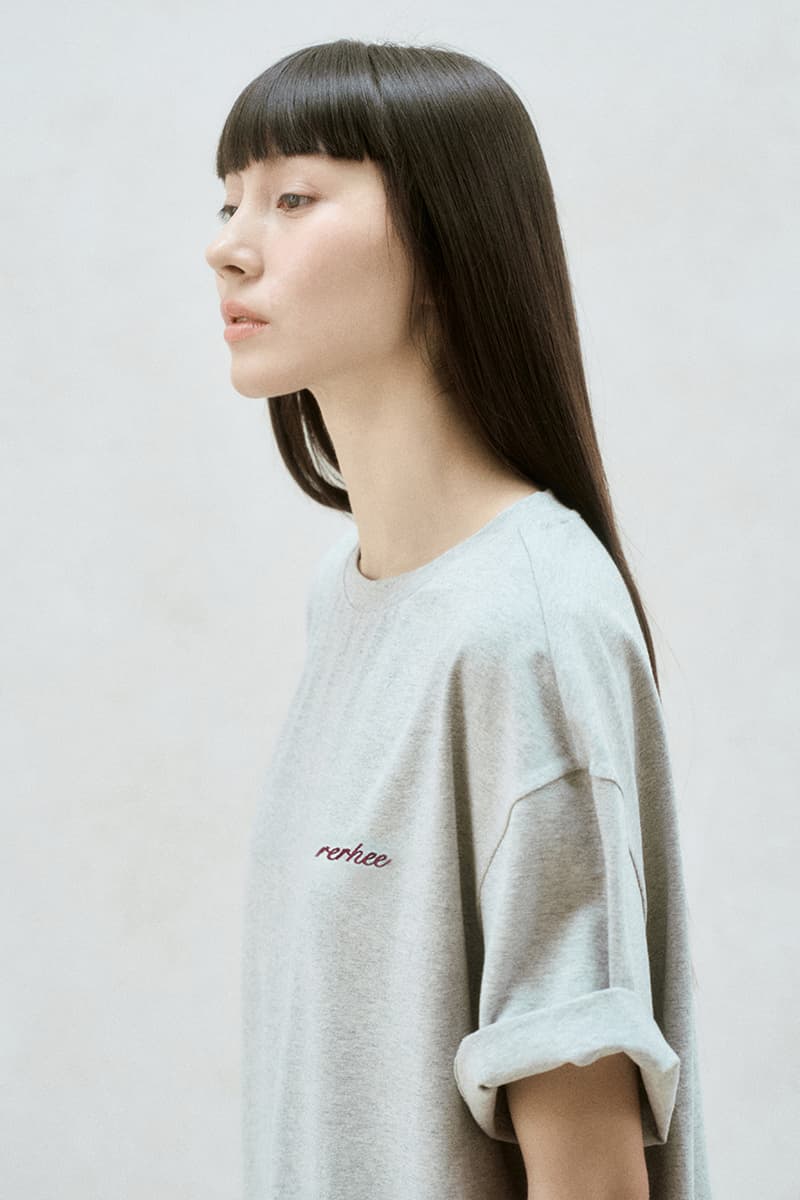 Logo Back Oversized T-Shirt Gray — vue 3