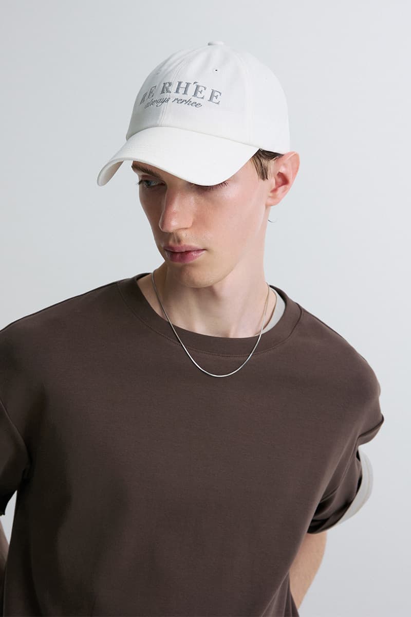 Embroidered Logo Cap White