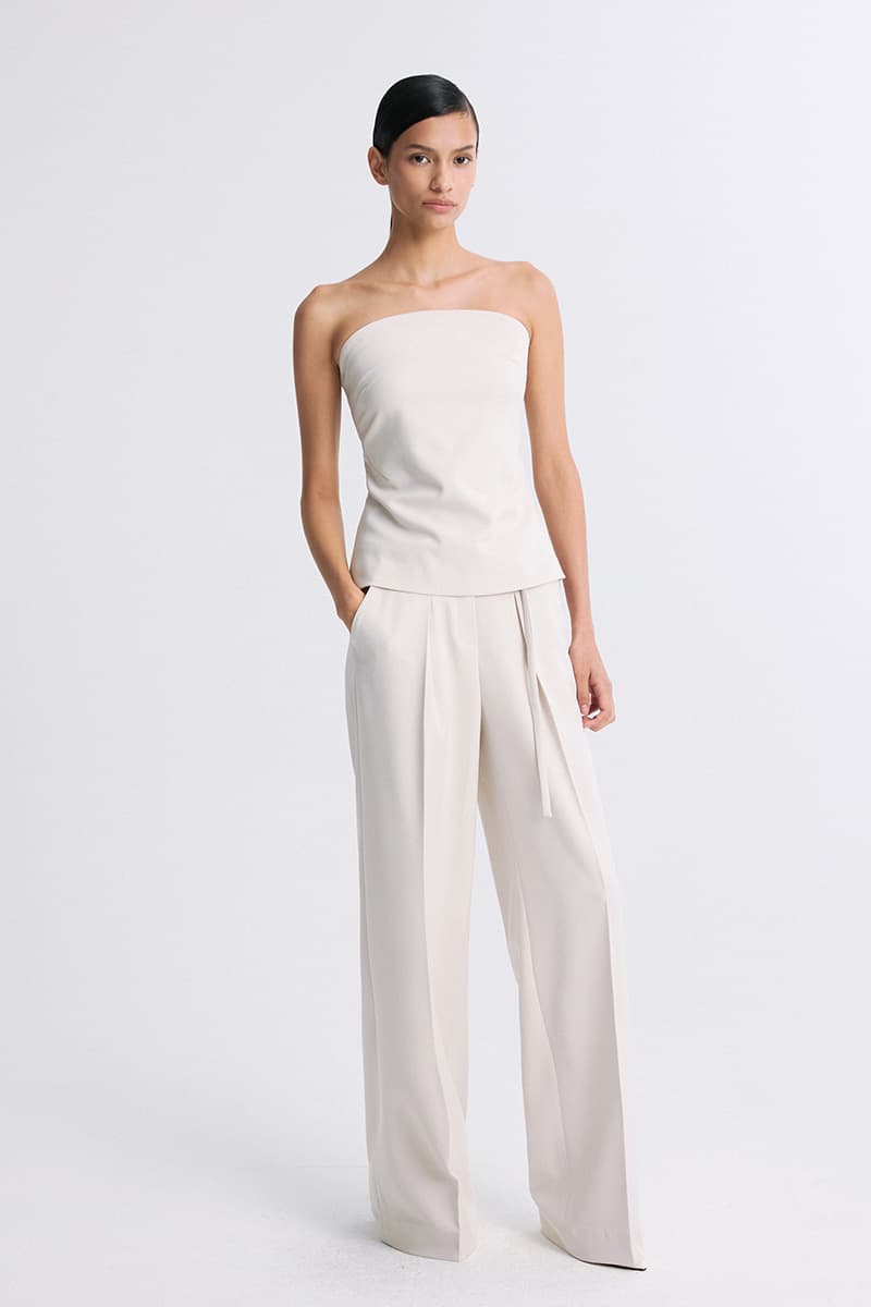 Strapless Tube Top Cream — vue 4