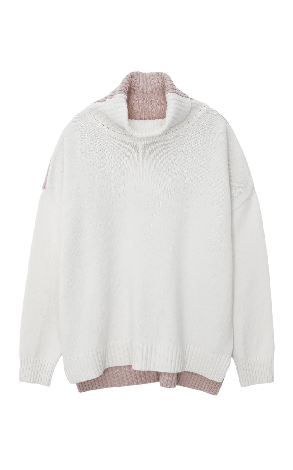 Morgan Knit Top (Pink Beige)