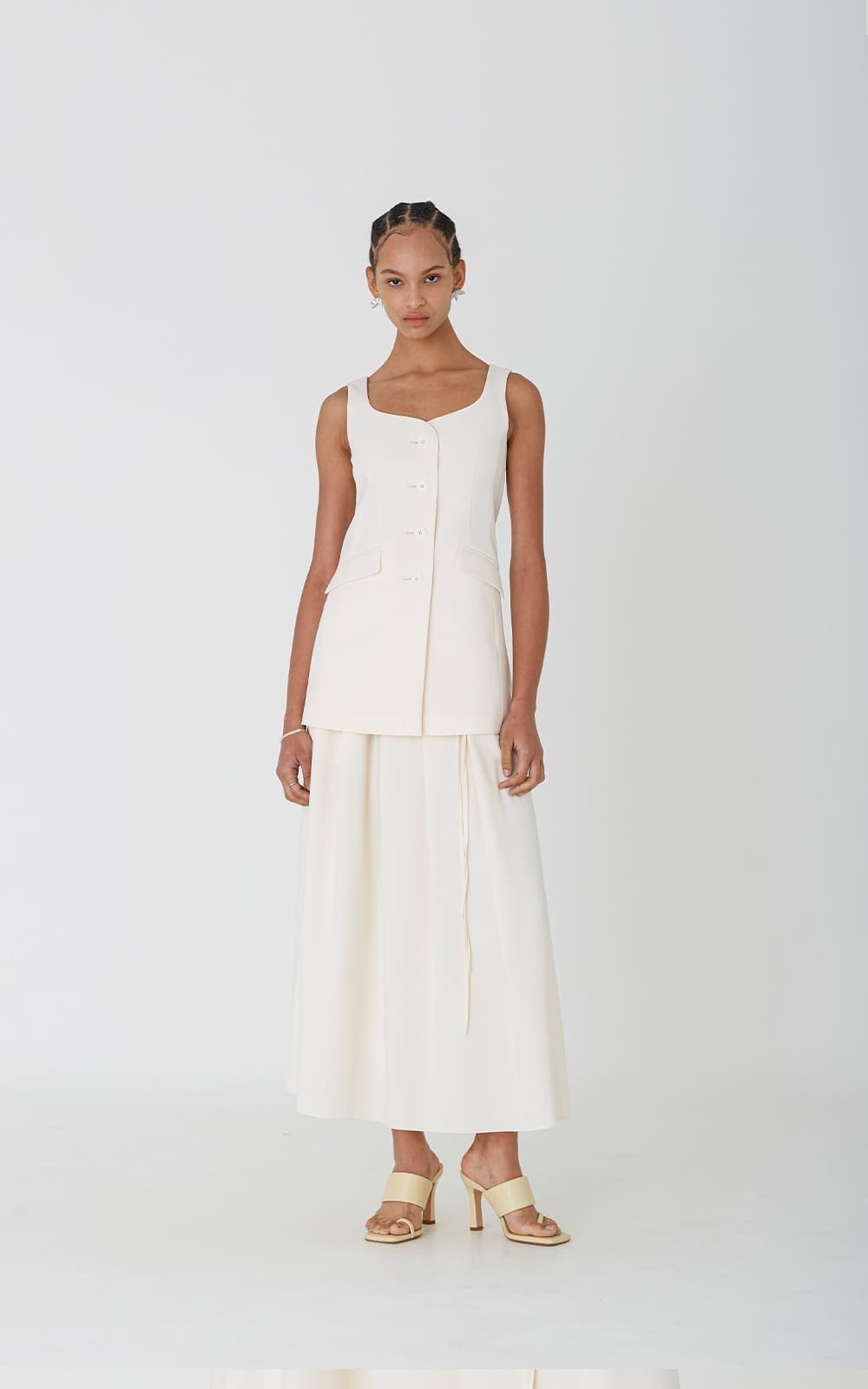 June Skirt (Ivory)