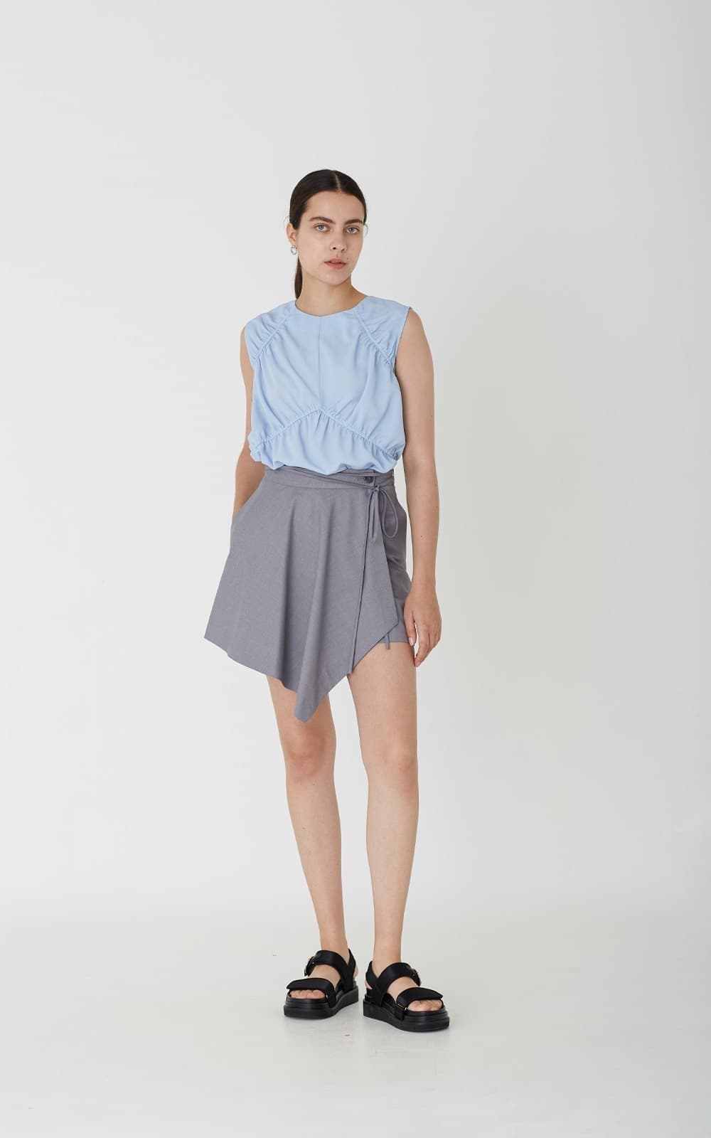 Lua Skirt (Light Grey)