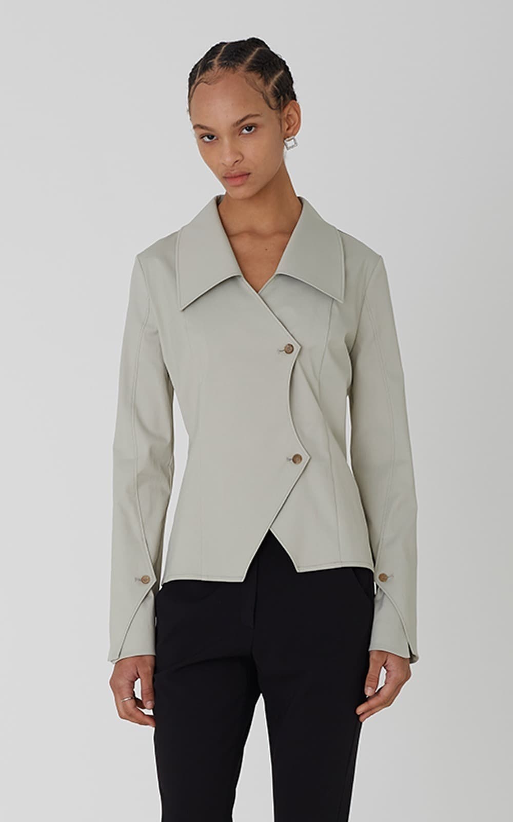 Ella Shirt (Light Khaki)