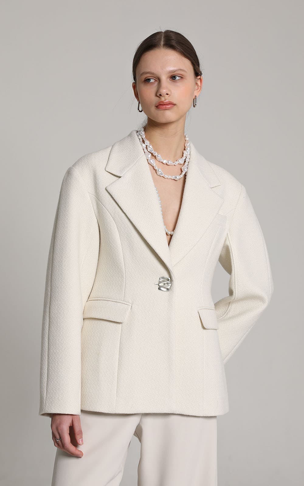 Danielle Coat (Cream)