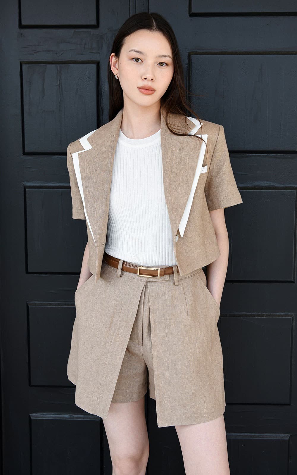 Karina Jacket (Beige)