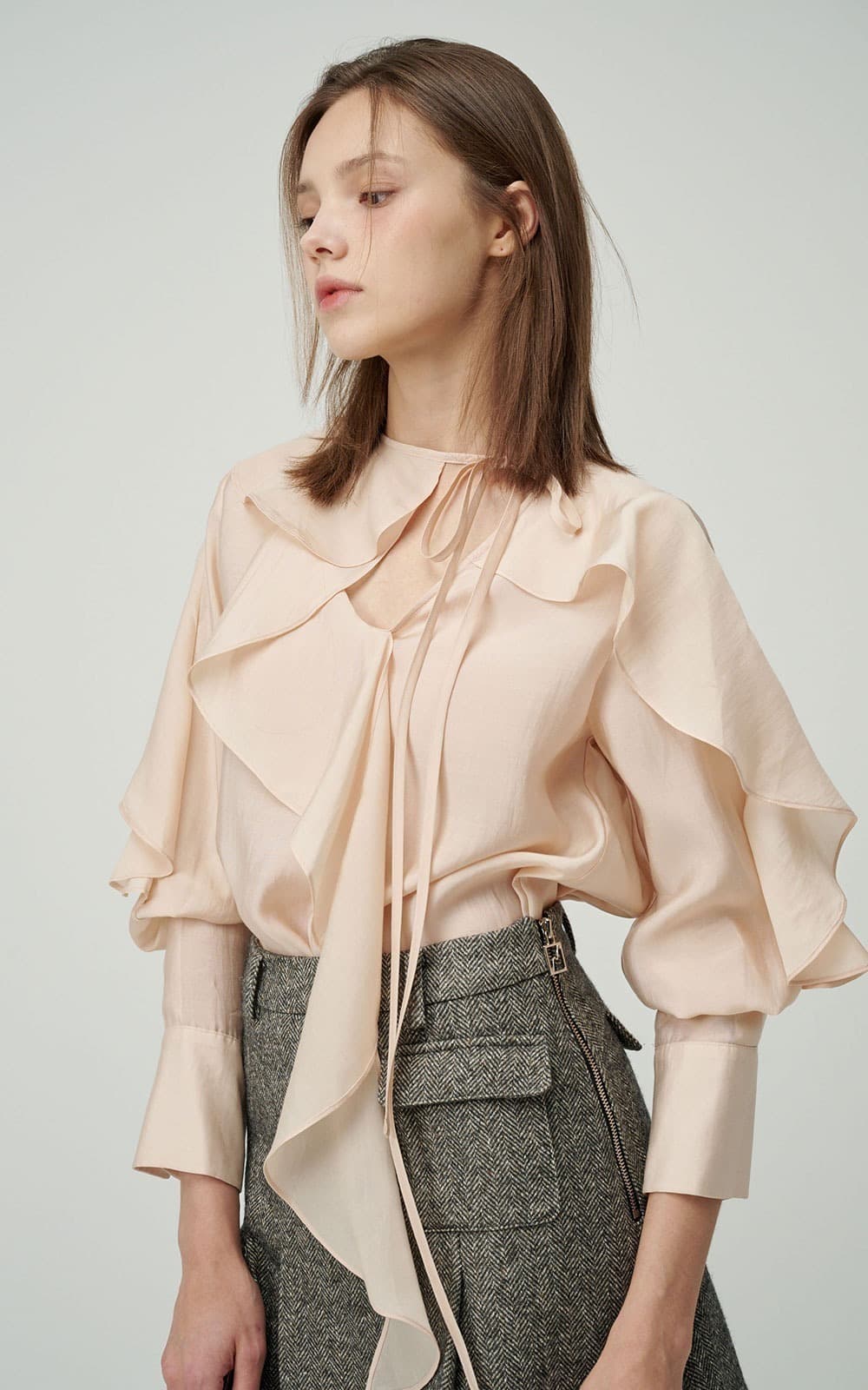 Sera Blouse (Peach)