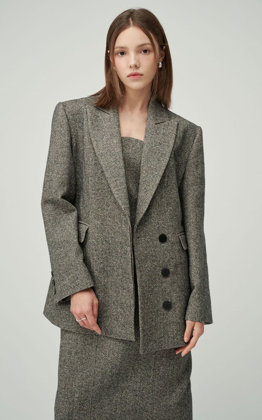 Ines Jacket (Dark Grey)
