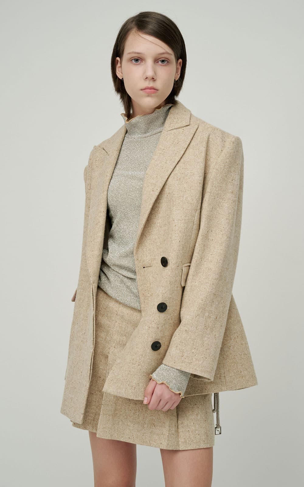 Ines Jacket (Oatmeal)