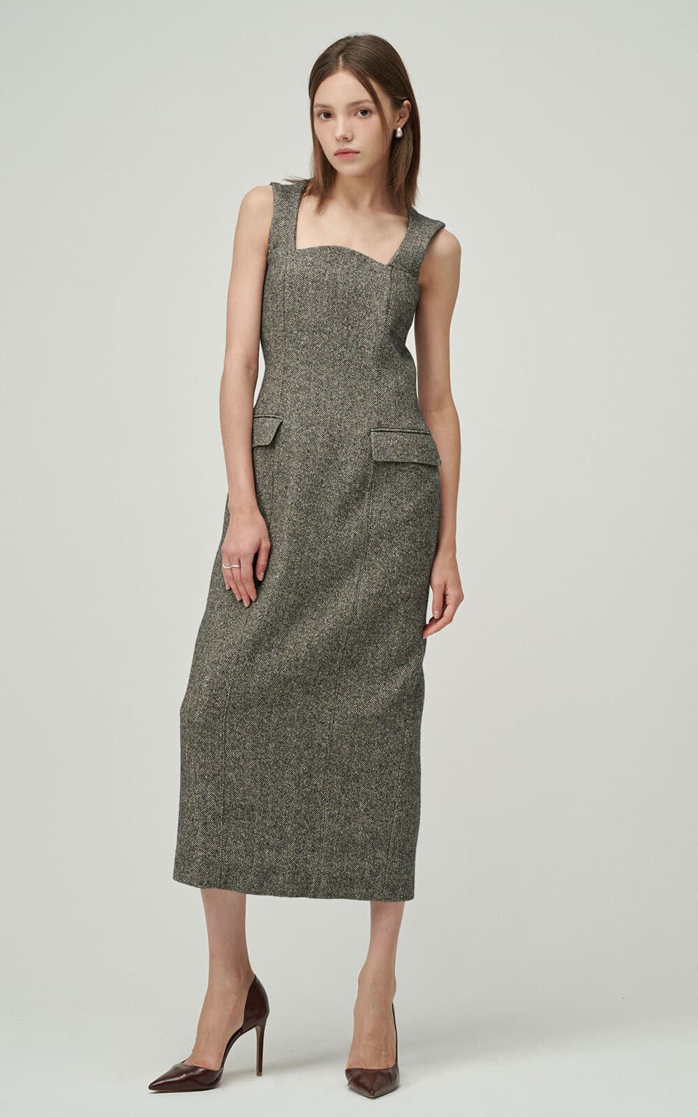 Scarlette Dress (Dark Grey) — vue 2