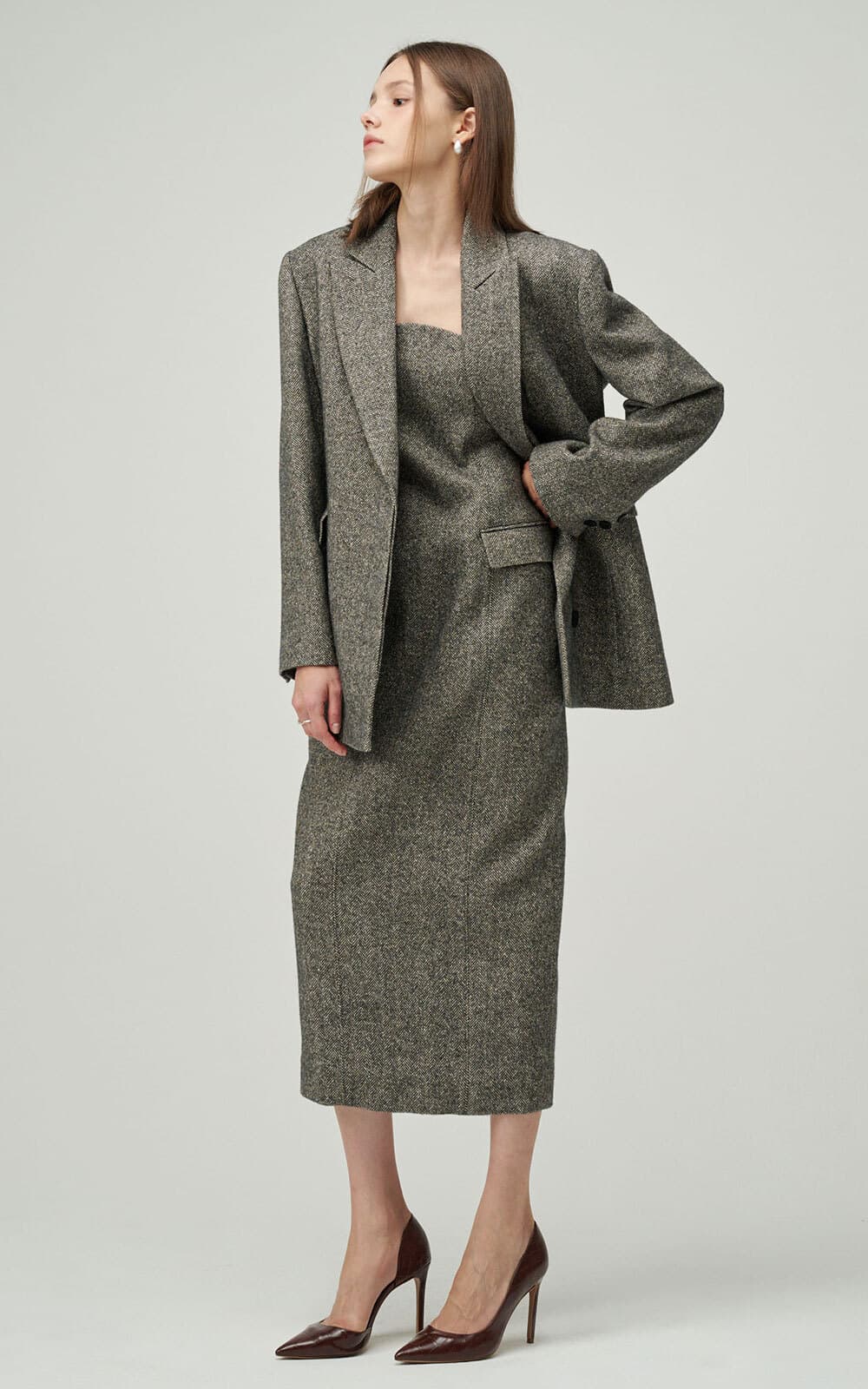 Scarlette Dress (Dark Grey) — vue 4