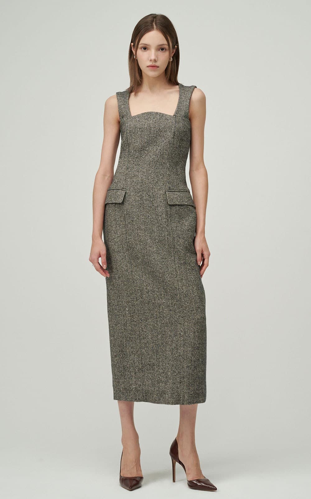 Scarlette Dress (Dark Grey) — vue 1