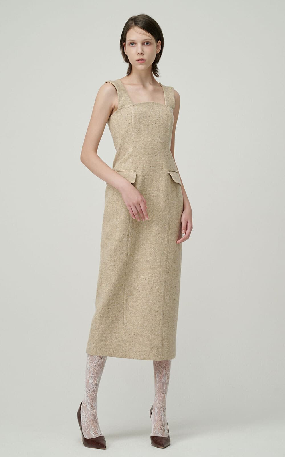 Scarlette Dress (Oatmeal) — vue 2