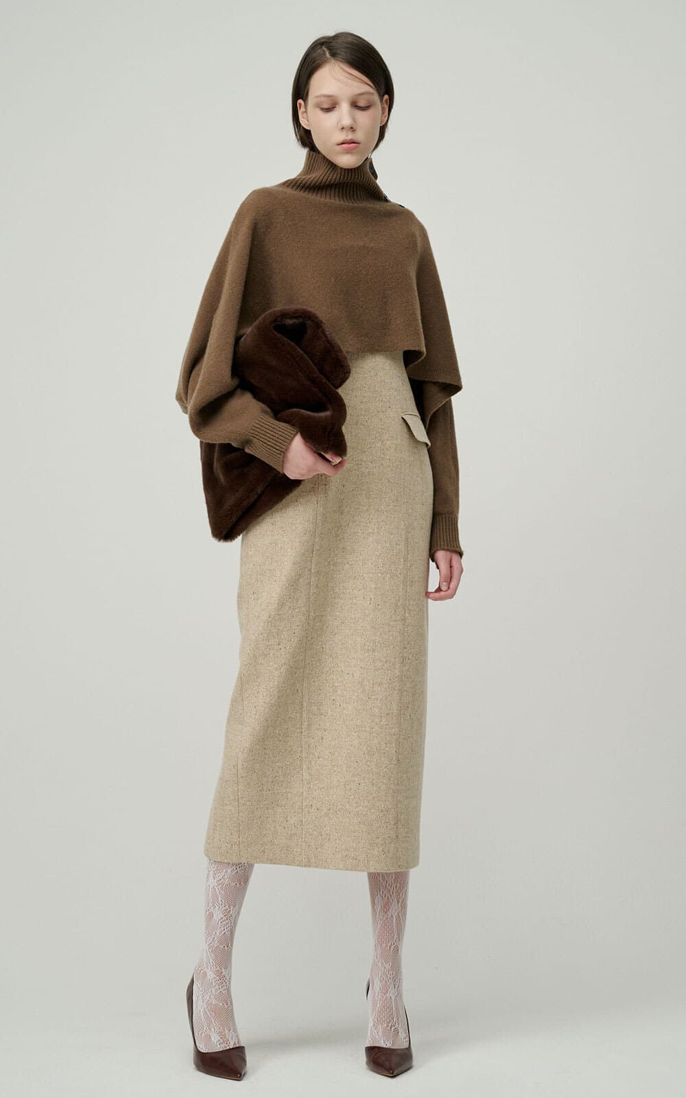 Scarlette Dress (Oatmeal) — vue 4