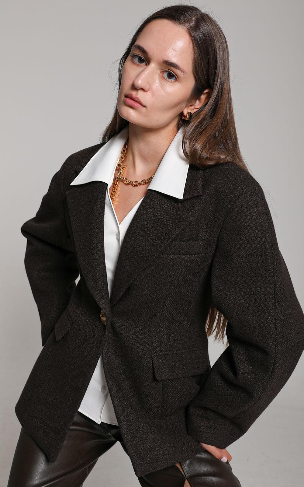 Carmen Trousers (Chocolate) — vue 2