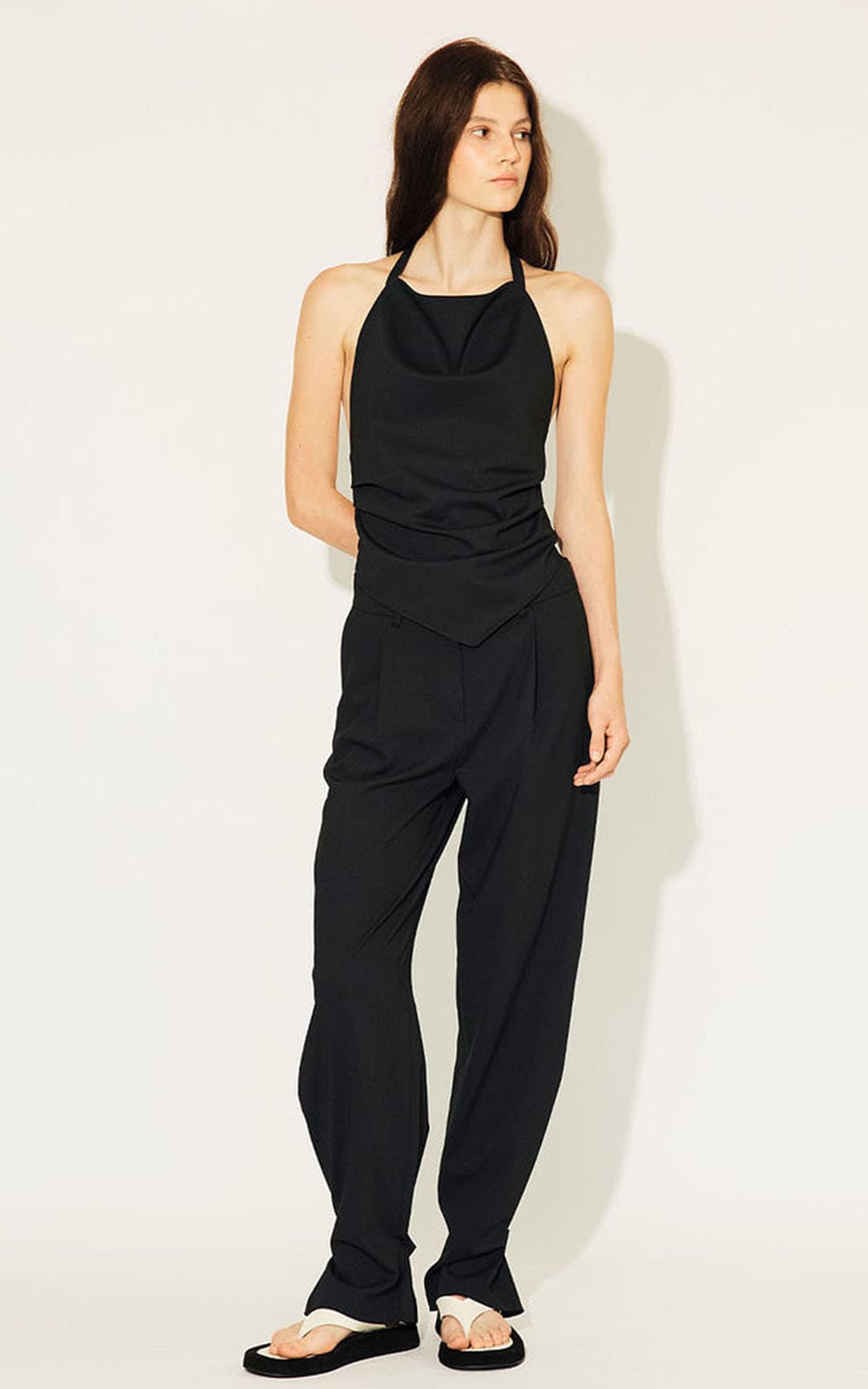 Amara Trousers (Black) — vue 4