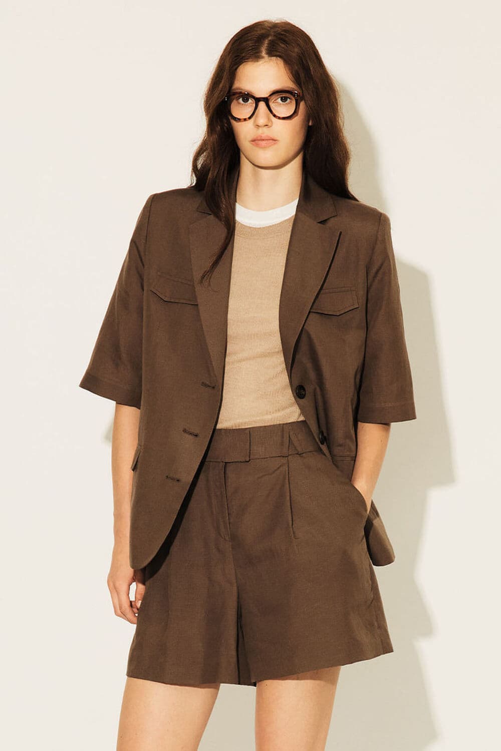 Zoie Jacket (Chocolate) — vue 4