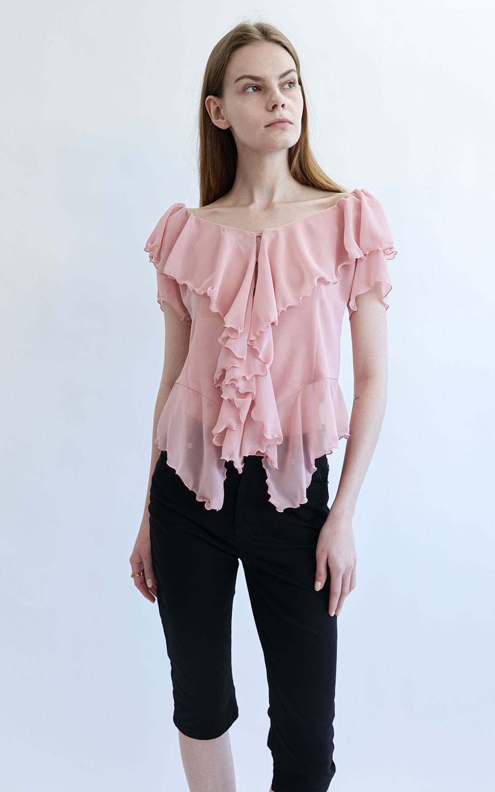 Giselle Blouse (Pink) — vue 3