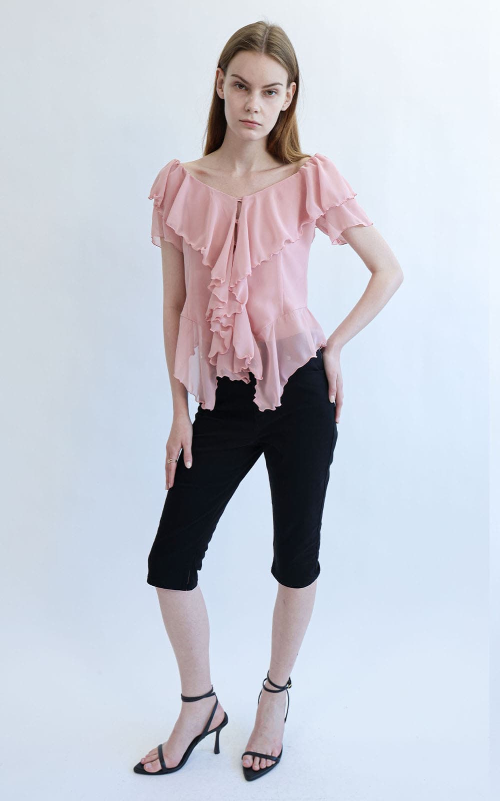Giselle Blouse (Pink) — vue 4